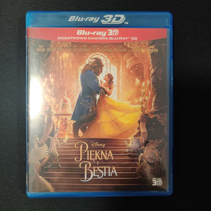 Film Piękna i Bestia BD 3D PL używany