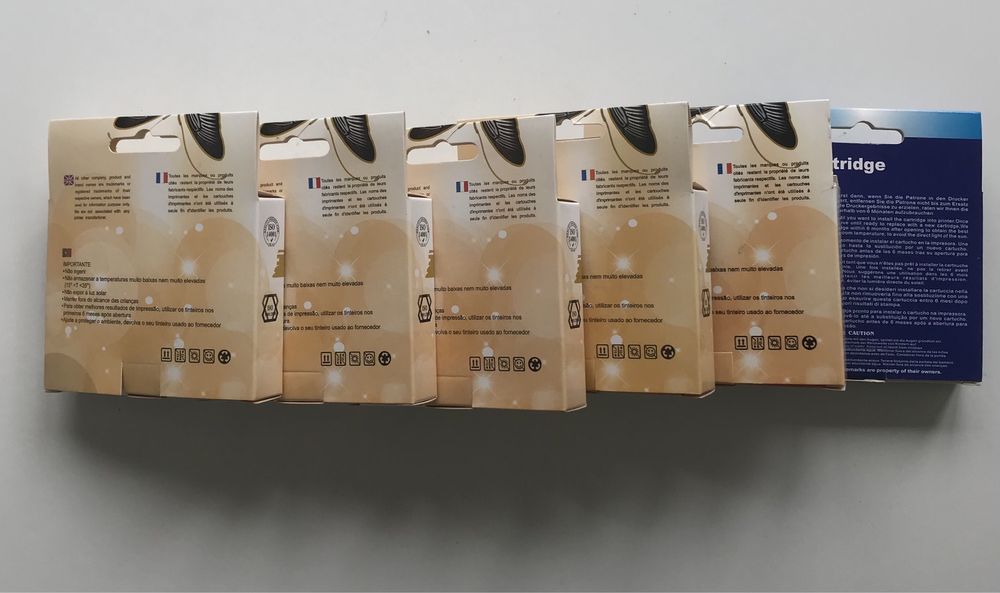 Tinteiros Compatíveis Epson NOVOS - 6 unidades