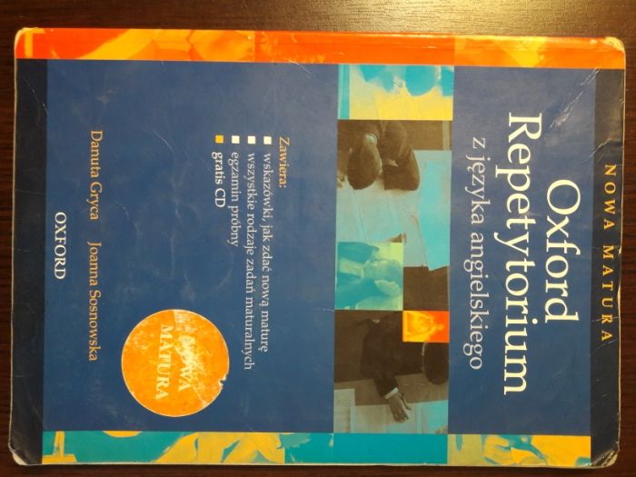 Oxford repetytorium z języka angielskiego Nowa Matura