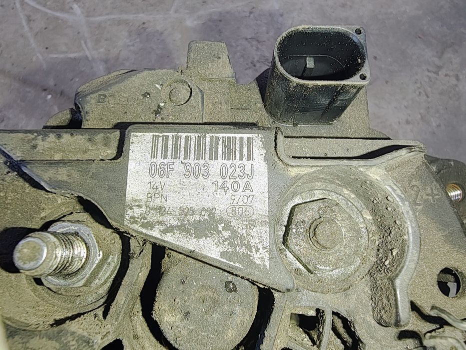 Audi A4 B6 B7 2.0 tdi alternator 140A 06f.903.023j i inne
