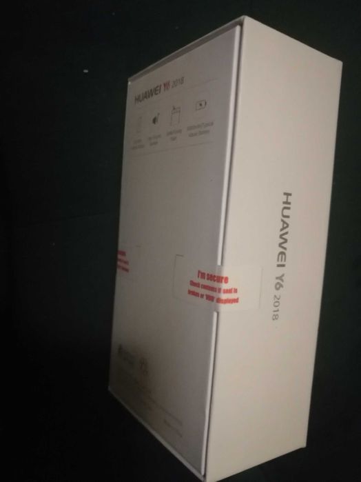 Huawei Y6 fabrycznie zapakowany
