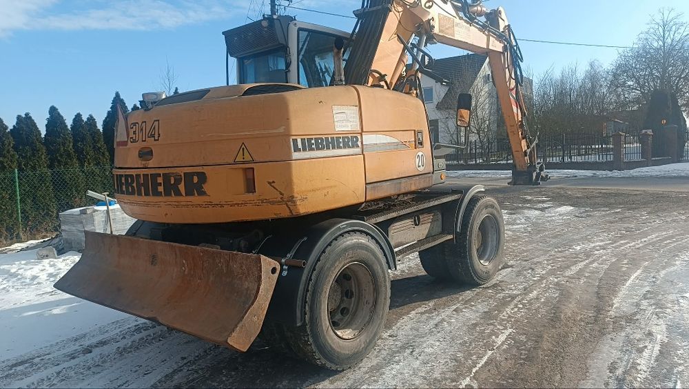 Liebherr 314 koparka kołowa