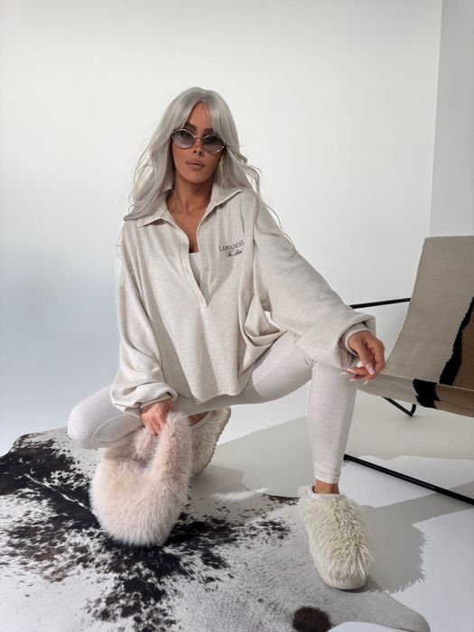 Bluza damska Separate beż La Manuel