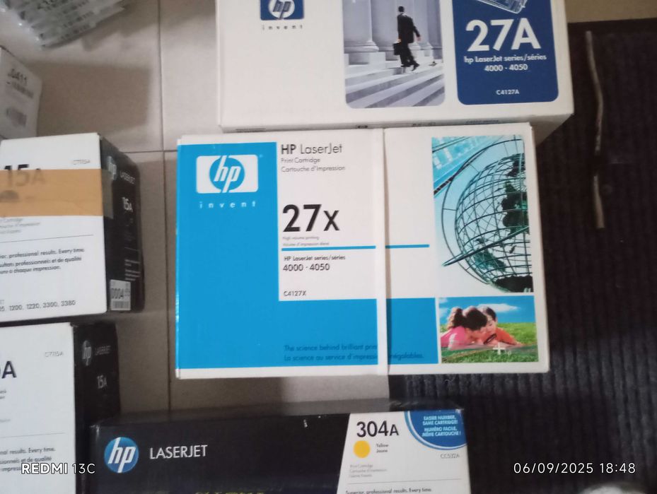 Vendo lote de tinteiros novos baratos comprados num leilão