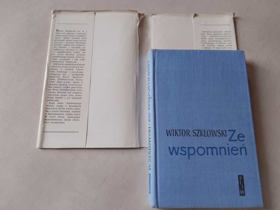 W. Szkłowski "Ze wspomnień" 1965 PIW
