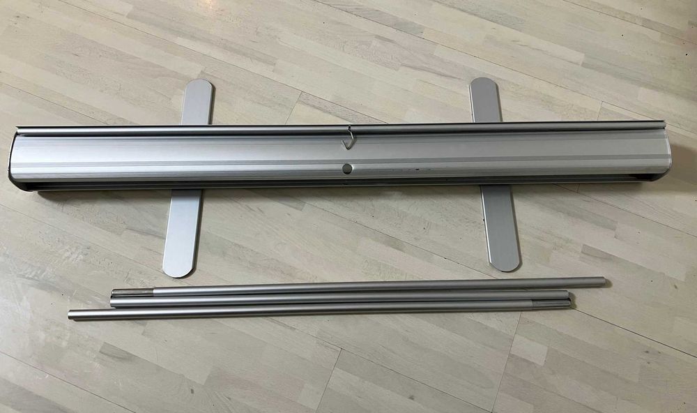 RollUp Baner Reklamowy Stojący Przenośny Stand Duży 100 x 200 cm