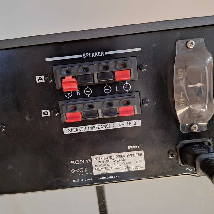 Sony TA-2650 – klasyczny wzmacniacz stereo z lat 70.