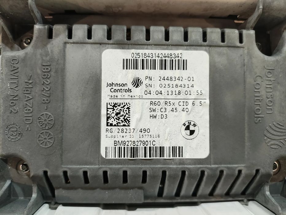 QUADRANTE ORIGINAL MINI COOPER R60 COUNTRYMAN 62109306251 9306251