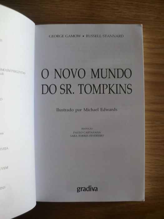 O Novo Mundo do Sr. Tompkins de George Gamow