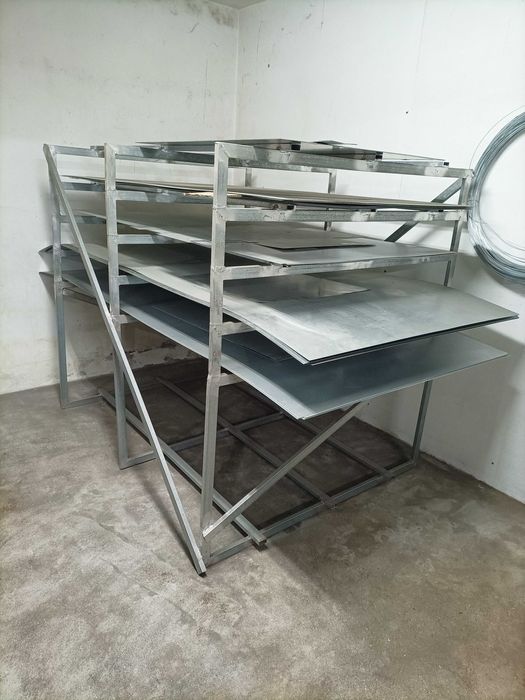 New Galvanized Meshes, Iron, and Sheet Metal Racks64409439638401121