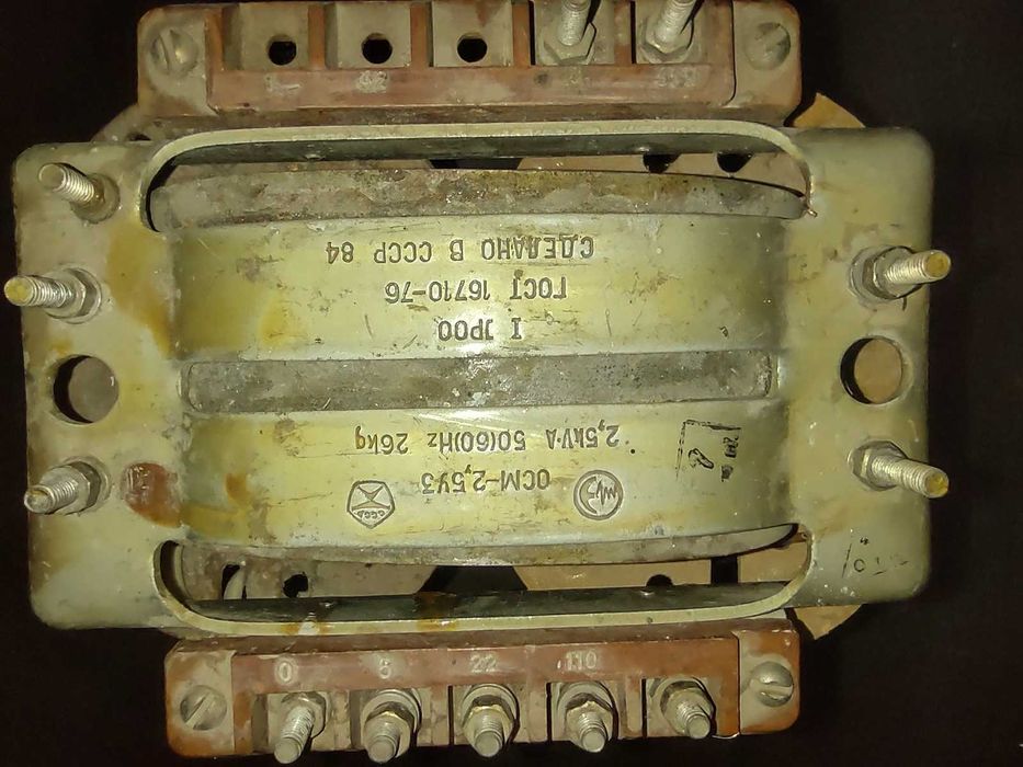 Трансформатор ОСМ -2,5У3, магнитопровод, сердечник