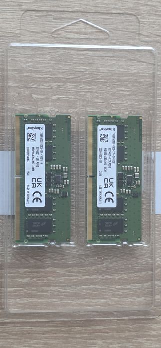 Kingston RAM 16GB (2x8) DDR5 5600MHz  SO-DIMM do Laptopa