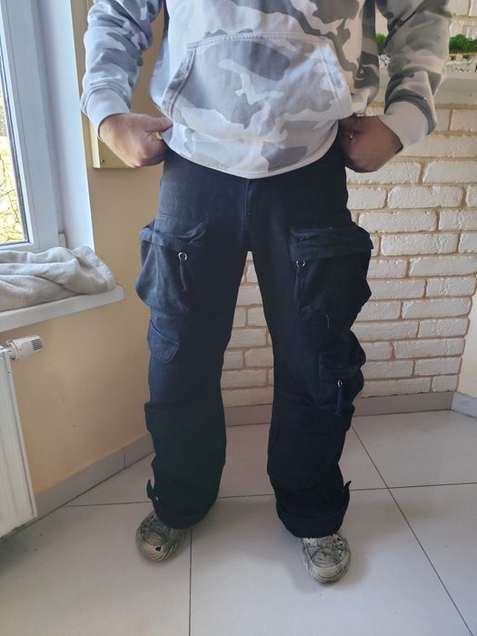 Винтажные штаны карго zara