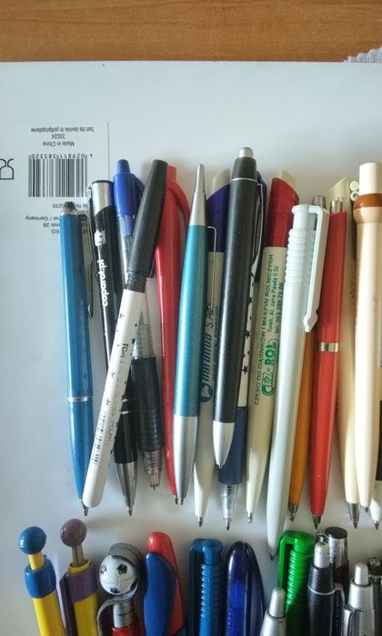 Zestaw długopisów 70 szt.