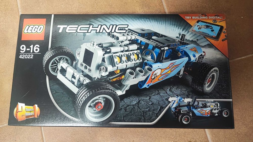 LEGO 42022 Technic Hot Rod Novo e Selado