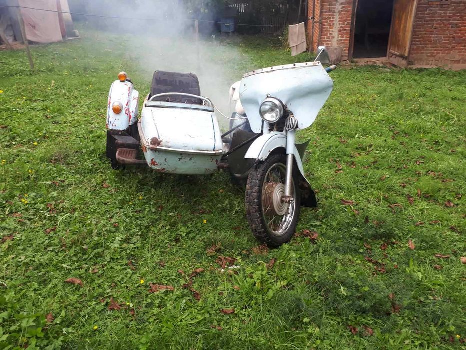 Мотоцикл ІЖ Планета2 1970 з коляскою в робочому стані  з документами