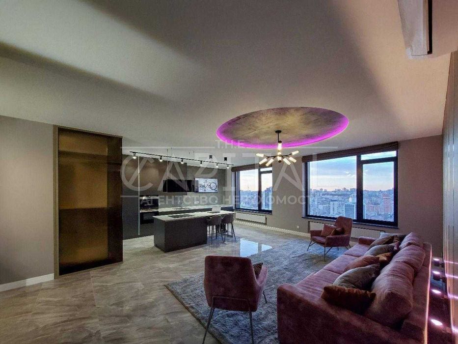 Оренда розкішної квартири 108 м² в ЖК Tetris Hall вул. Федорова, 2а