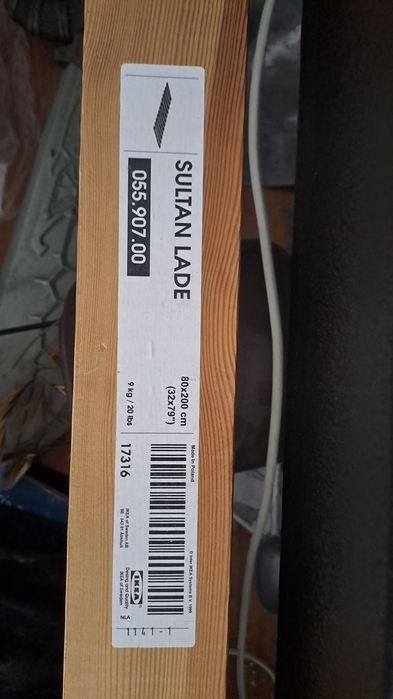 Cama Ikea metálica como nova, 160x200cms