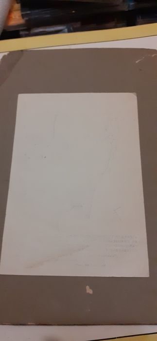 Julio Pomar desenho Norton de Matos 1949