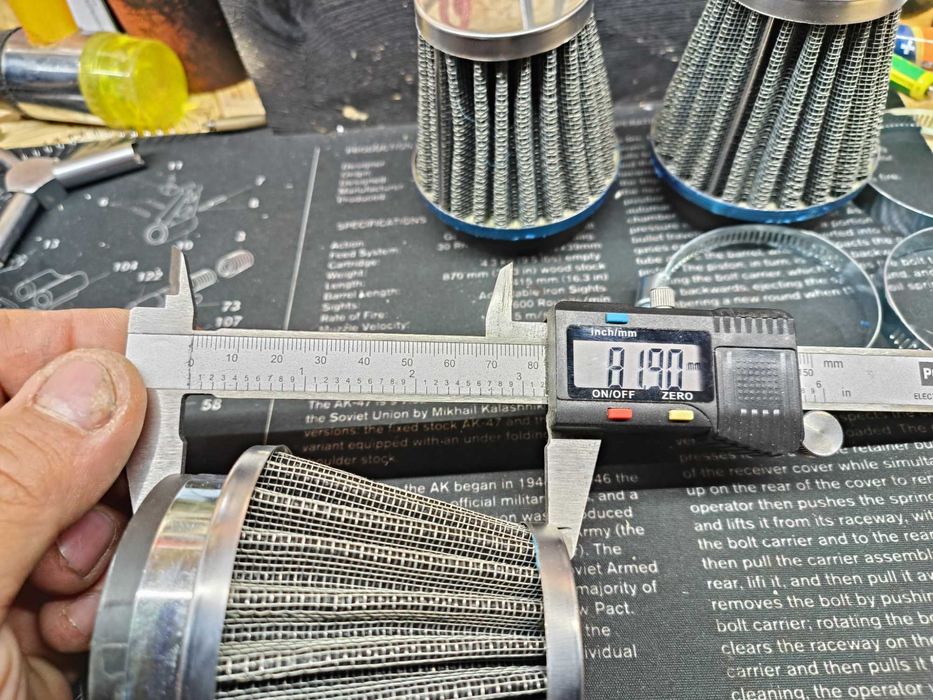 Filtros para carburadores de moto