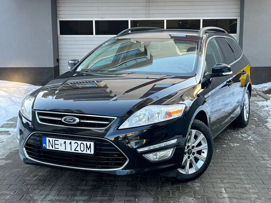 Ford Mondeo 1.6_160KM_Benz_Titanium_Ledy_GrzaneFotele_PDC_Serwisowany!
