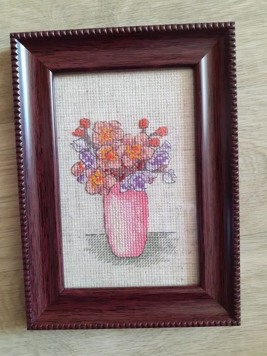 Вышитая картина. Вышивка.