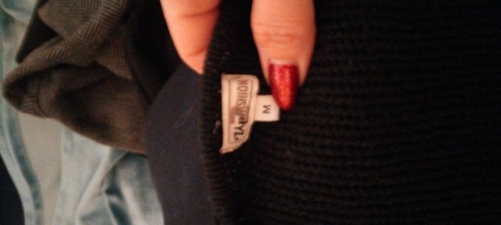 Sweter czarny Up Fashion rozm.  M