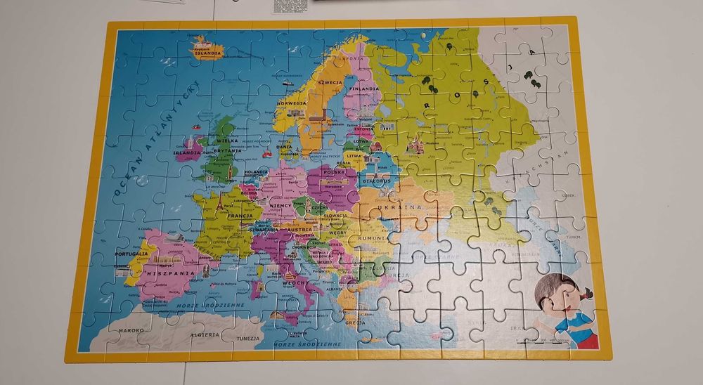 Gra "Odkrywamy Europę" Clementoni od 7 lat