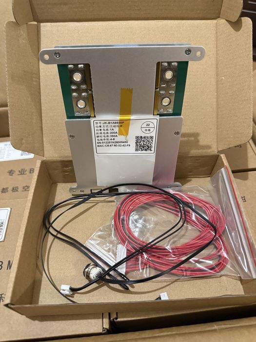JK BMS B1A8S20P Active Balance 8S 200A — смарт BMS