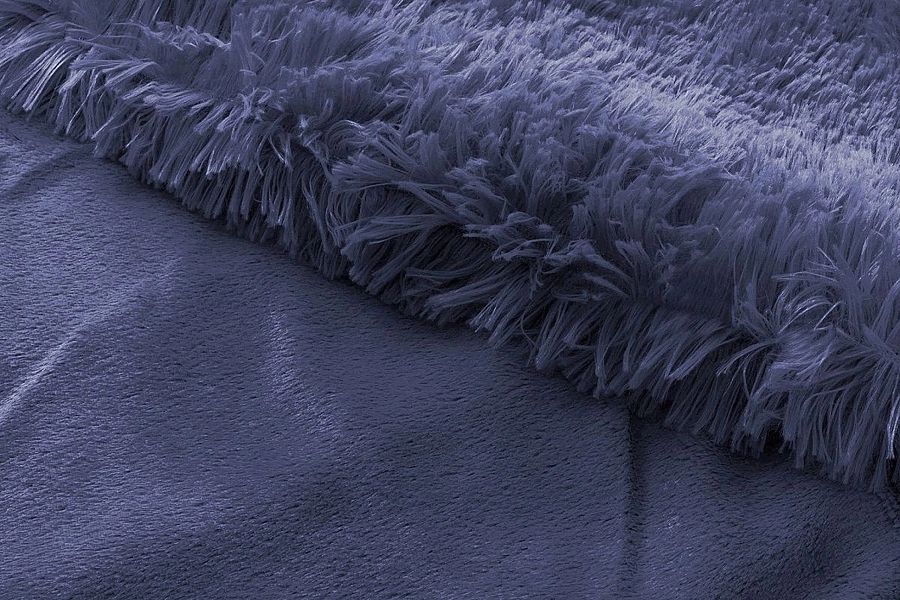 Koc Futrzany Narzuta Pled Włochacz Donat 150x200