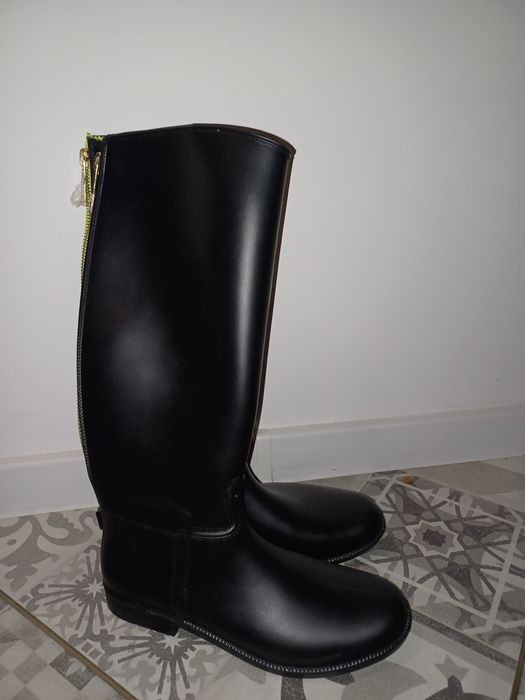 Kalosze rozmiar 41 nowe, czarne gumowce 41 nowe