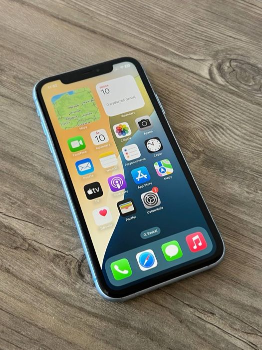 iPhone Xr 64GB w kolorze niebieskim
