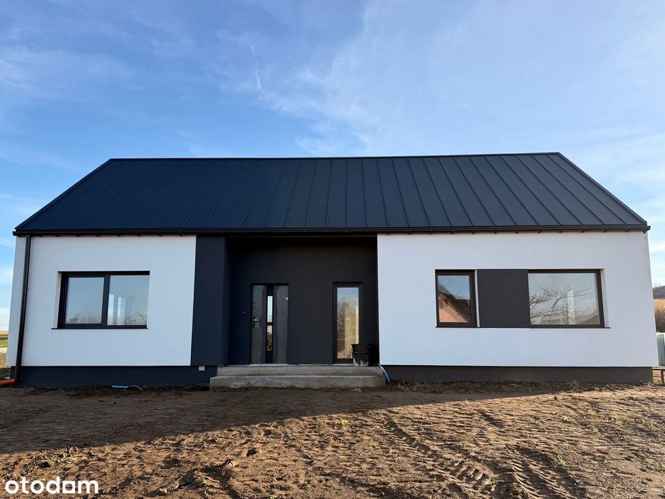 Nowoczesny dom 105 m² z balkonem i energią A