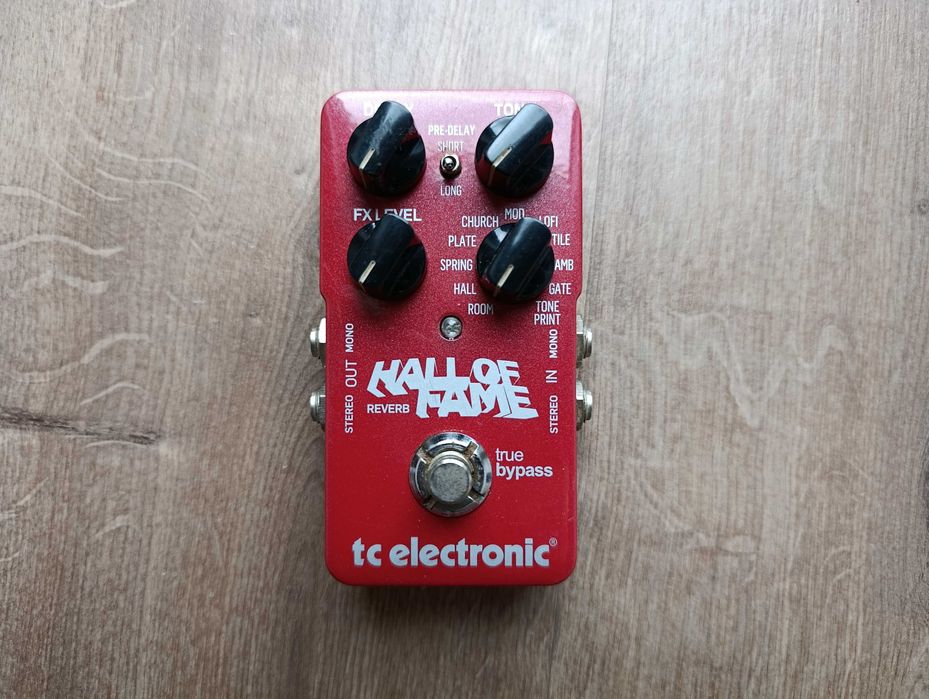 Pedais guitarra - Reverb e ABY