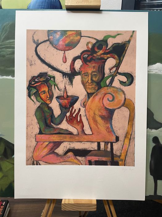 Serigrafias Luzia Lage e Alfredo Luz