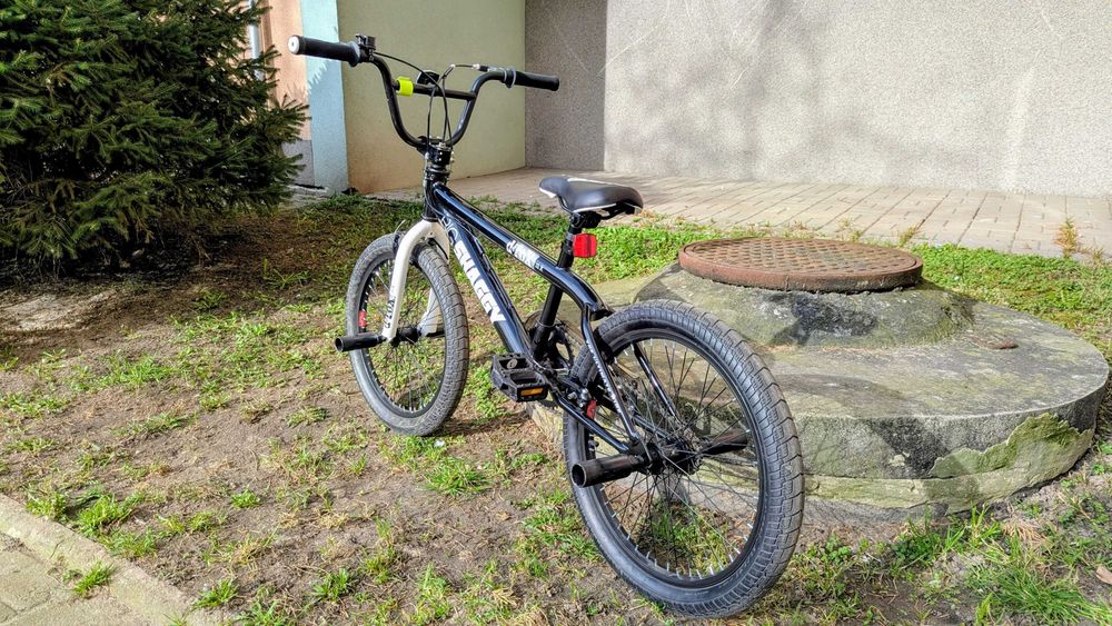 Rower BMX 20" deTOX Big Shaggy – mało używany, rotor 360, pegi