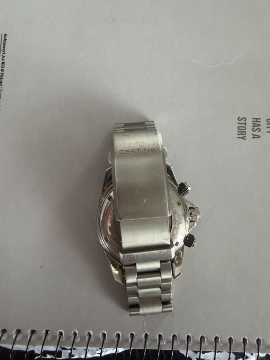 Certina DS Action Precidrive Chronograph Titanium na gwarancji.