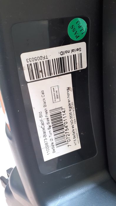 Cadeira auto isofix rotação 360 besafe