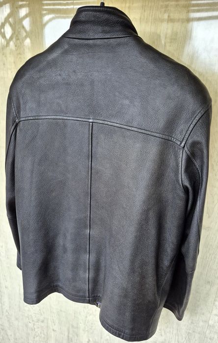 Чоловіча шкіряна куртка Long Lion Sportswear, розмір 50