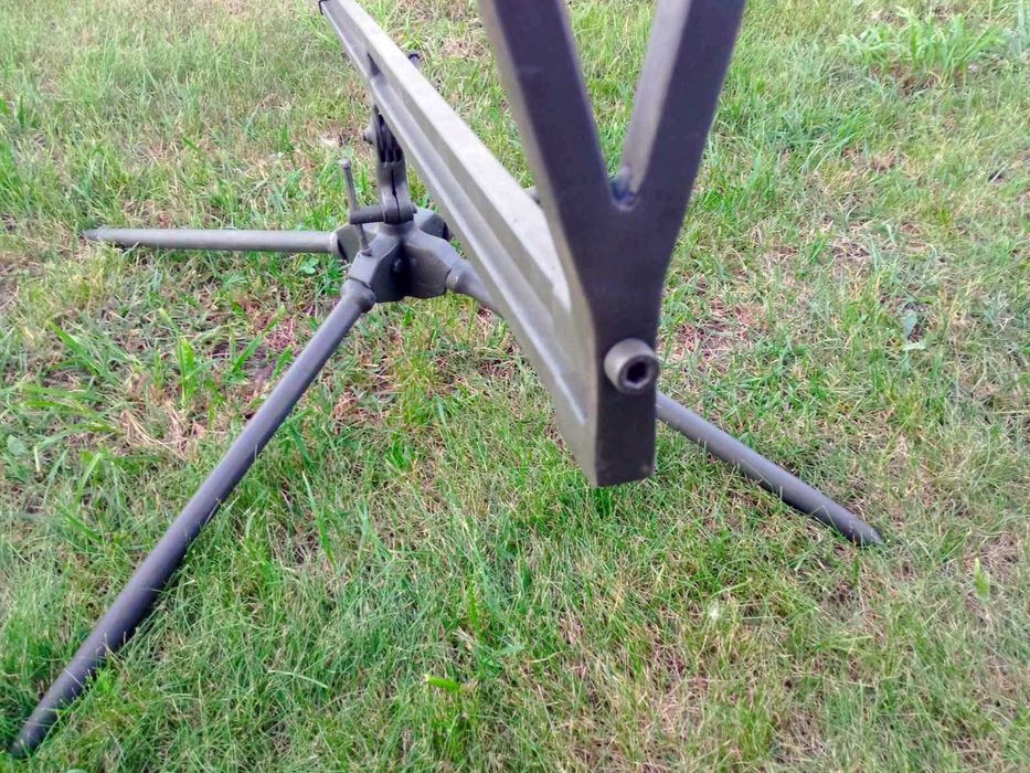 Rod Pod metalowy huśtawka na 3–4 wędki | stojak karpiowy