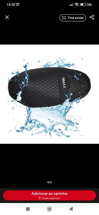 Capa assento Nmax 125 todos modelos