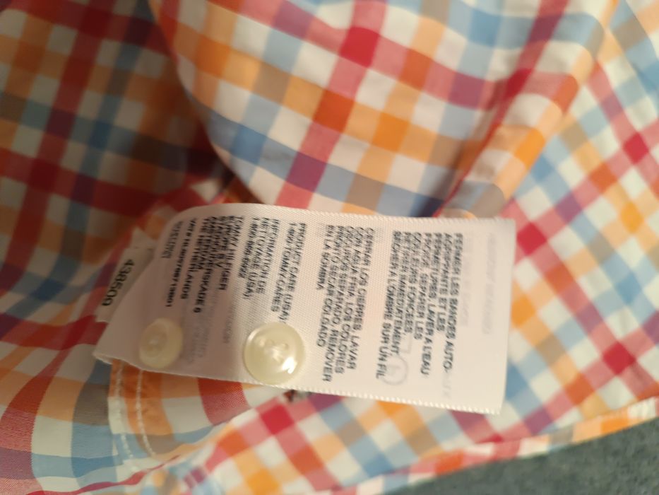 Koszula w kratę Tommy Hilfiger