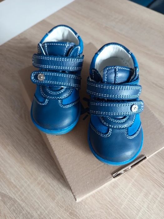 Skórzane Buty Bartek baby jak nowe