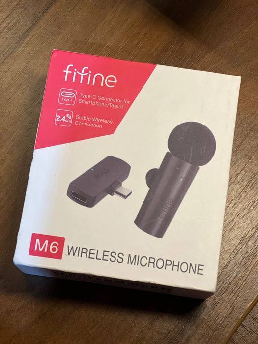 Продаю мікрофон fifine m6