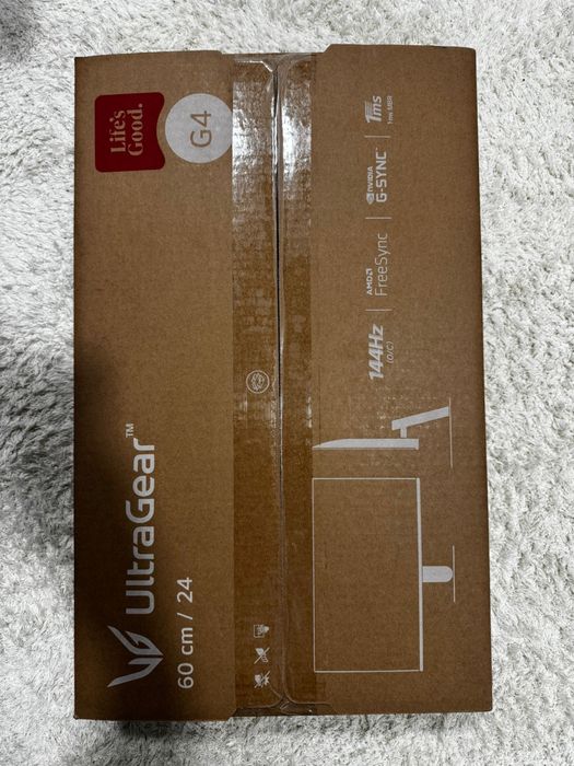 Monitor Gaming LG UltraGear 24G411A-B – 144Hz IPS    NOVO NA CAIXA