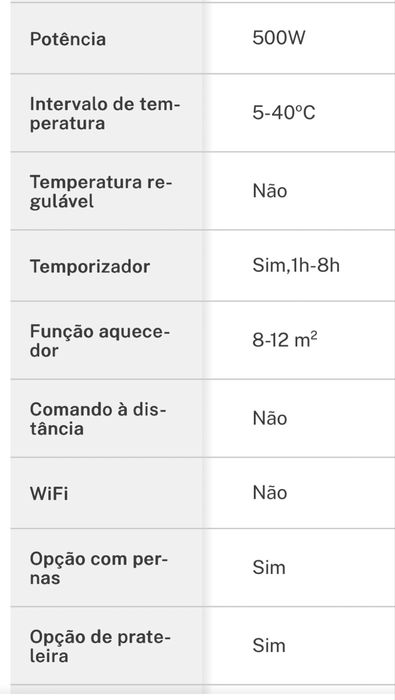 Toalheiro eletrico CREATE Branco