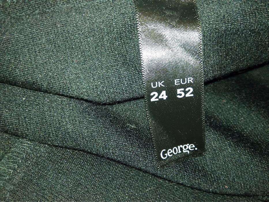юбка черная типа карандаш фирменная плотный трикотаж 22 56-58 3XL