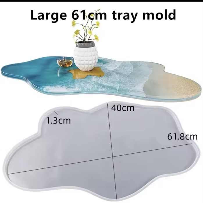 Силіконові форми для смоли столи епоксидна смола