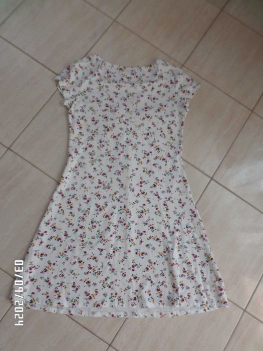 bawełniana firmowa sukienka-C&A-L/XL