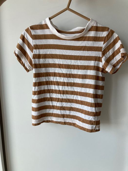 T-shirt H&M 92 paseczki bawełna